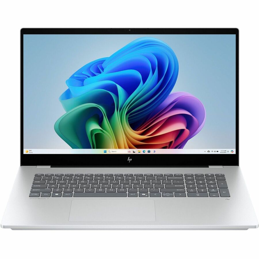 HP OmniBook 7 17-dc0000 17T-DC000 17.3" Touchscreen Notebook - Full HD - Intel Core Ultra 5 226V - 16 GB - 512 GB SSD - English Keyboard - Glacier Silver