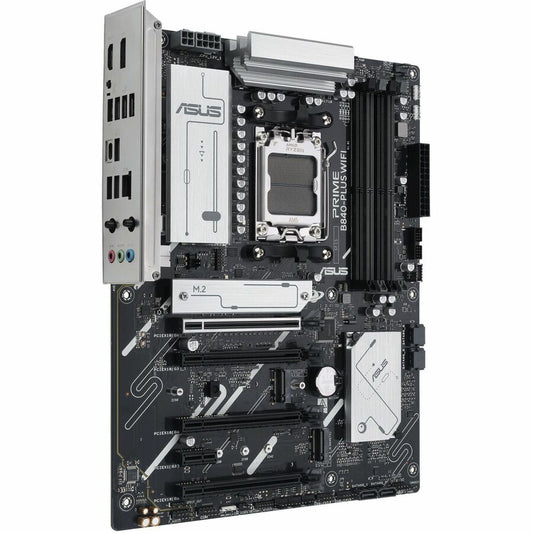 Asus Prime B840-PLUS WIFI-CSM Gaming Desktop Motherboard - AMD B840 Chipset - Socket AM5 - ATX