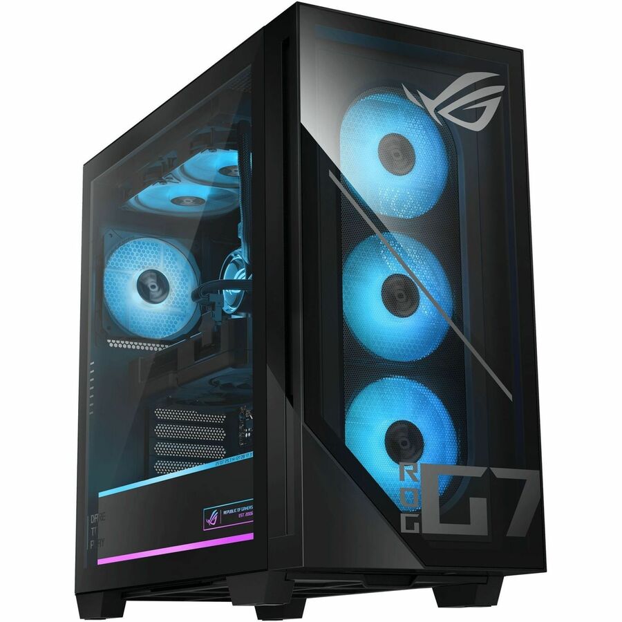 Asus ROG G700 G700TF-PB776TI Gaming Desktop Computer - Intel Core Ultra 7 265K - 32 GB - 1 TB PCI Express NVMe 4.0 SSD - Tower