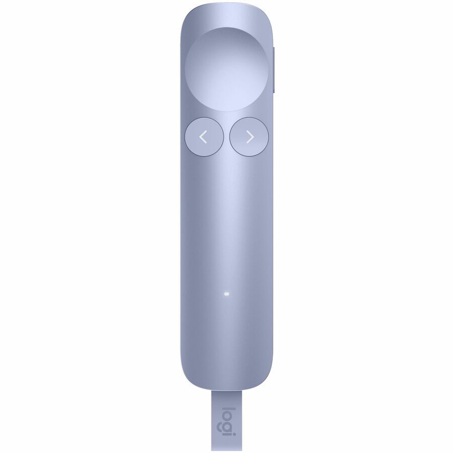 Logitech Spotlight 2 Presentation Remote, Wireless Presentation Clicker with Haptics, Digital Highlighting, Bluetooth&reg;, and USB-C, Lilac