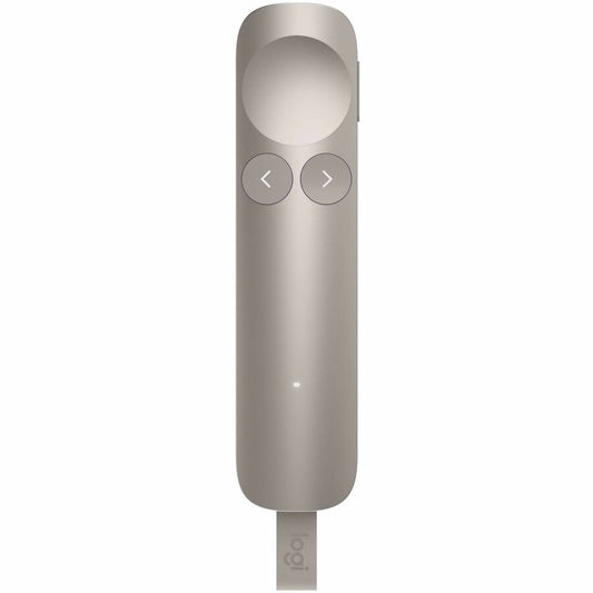 Logitech Spotlight 2 Presentation Remote, Wireless Presentation Clicker with Haptics, Digital Highlighting, USB-C, Sand