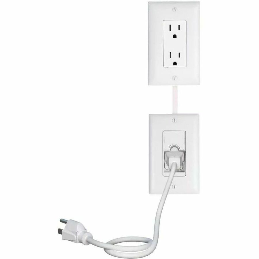 SANUS Mounting Box for Enclosure, TV, Media Box, Junction Box, Power Module, Cable Box, Network Switch - White