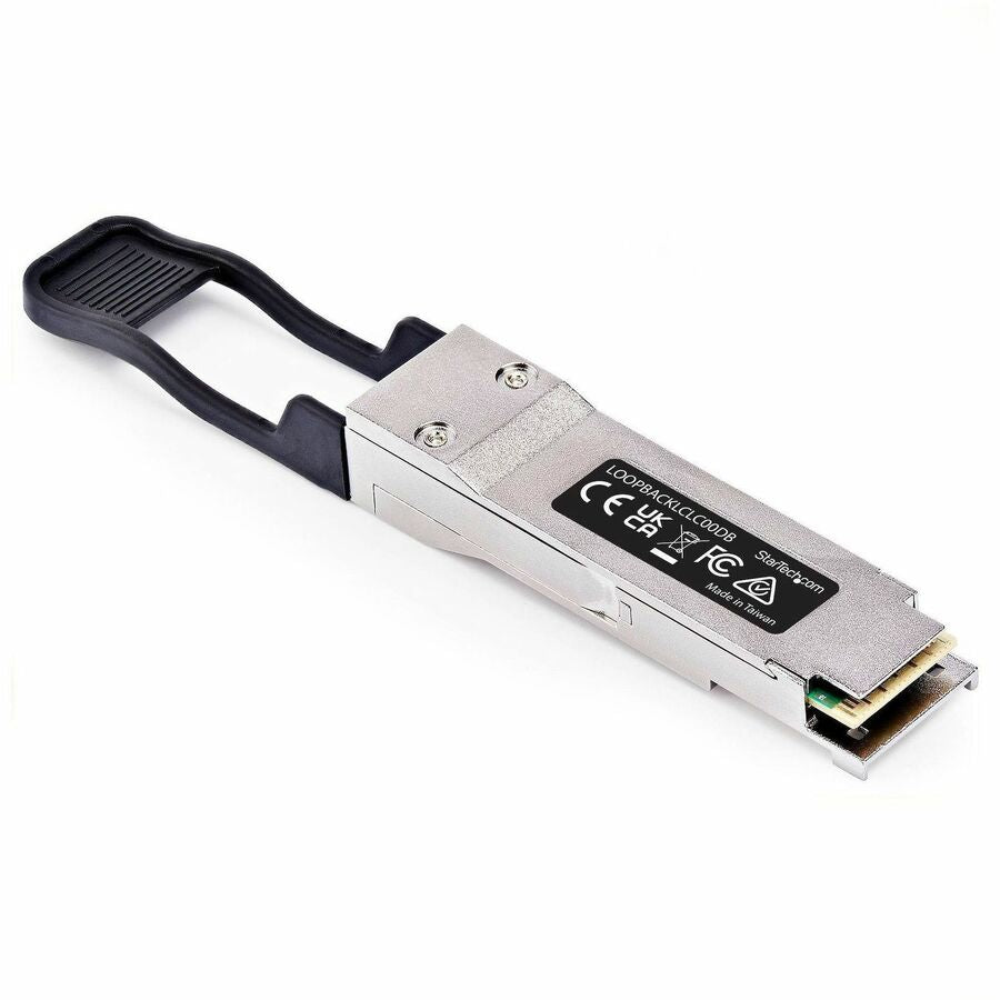 StarTech QSFP28 Loopback Module, 100G Passive QSFP28 Loopback Adapter, QSFP Port Tester, 100G QSFP Loopback Test Plug - MSA Compliant