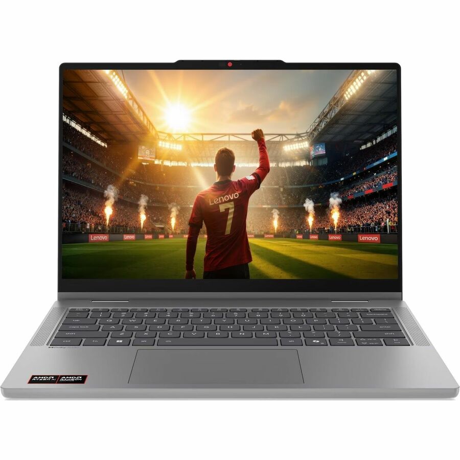 Lenovo IdeaPad 5 14AGP11 83UH000AUS 14" Touchscreen Convertible Copilot+ PC 2 in 1 Notebook - WUXGA - 60 Hz - AMD Ryzen AI 5 Ryzen AI 400 Series 430 - 16 GB - 512 GB SSD - English Keyboard - Luna Gray