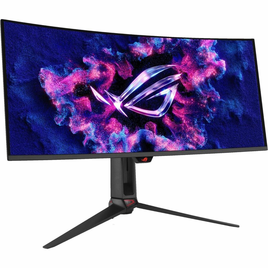 Asus ROG Swift PG34WCDN 34" Class UW-QHD Curved Screen Gaming OLED Monitor - 21:9 - Dark Gray
