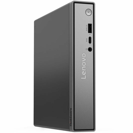 Lenovo ThinkCentre neo 55q Gen 6 13GN004AUS Desktop Computer - AMD Ryzen 7 Ryzen 200 Series 250 - 16 GB - 512 GB PCI Express NVMe 4.0 x4 SSD - Tiny - Black