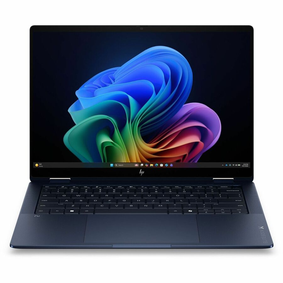 HP EliteBook X Flip G2i 14" Touchscreen Convertible Copilot+ PC 2 in 1 Notebook - WUXGA - Intel Core Ultra 7 Series 3 356H - 32 GB - 512 GB SSD - English Keyboard - Atmospheric Blue