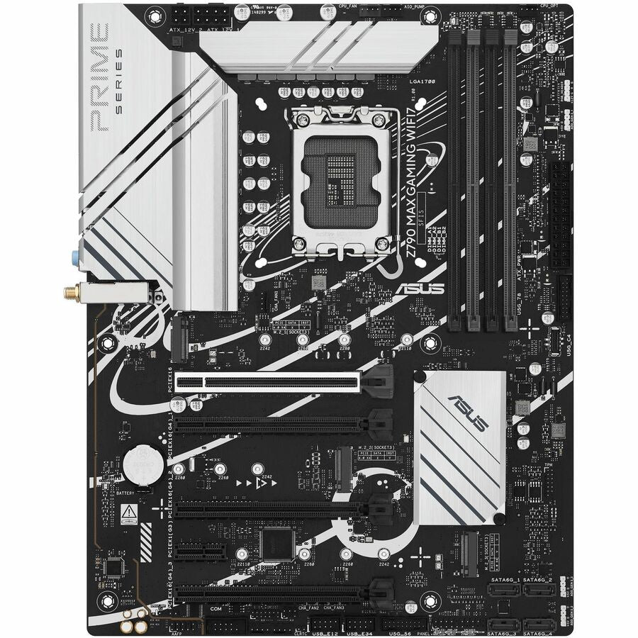 Asus Z790 MAX GAMING WIFI7 Gaming Desktop Motherboard - Intel Z790 Chipset - Socket LGA-1700 - ATX