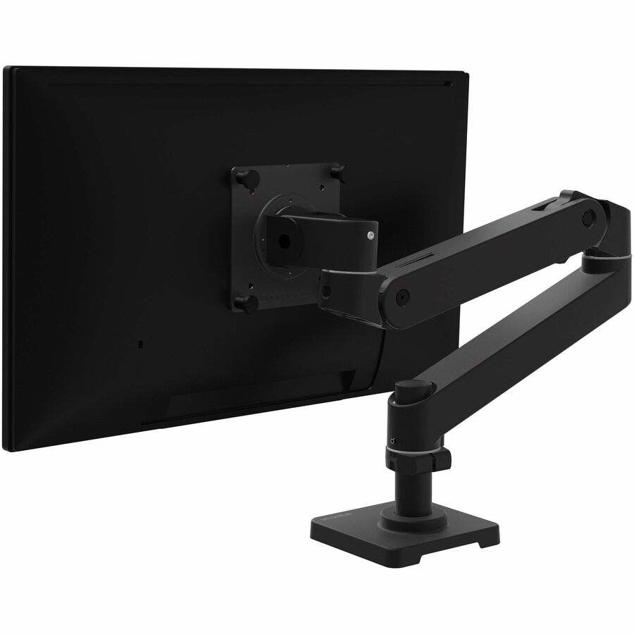 Ergotron LX Pro Desk Monitor Arm, Grommet Mount (polished aluminum)
