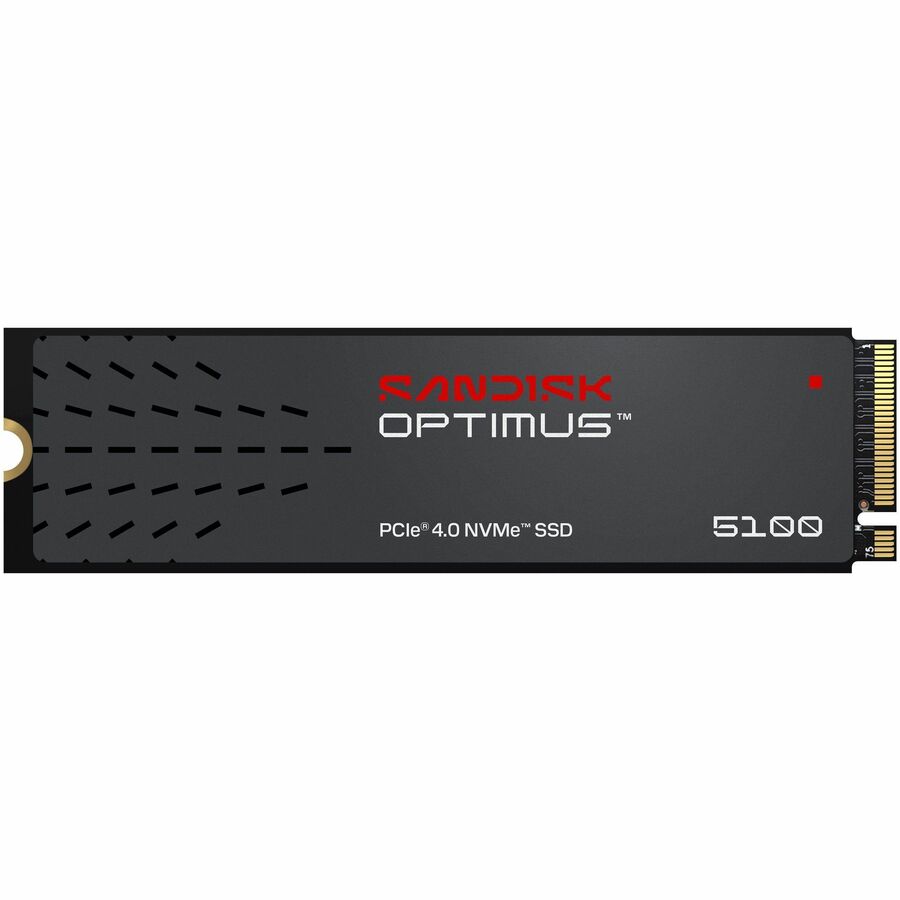 SanDisk Optimus 5100 SDSP51400TAN-000E0 4 TB Solid State Drive - M.2 2280 Internal - PCI Express NVMe (PCI Express NVMe 4.0 x4)