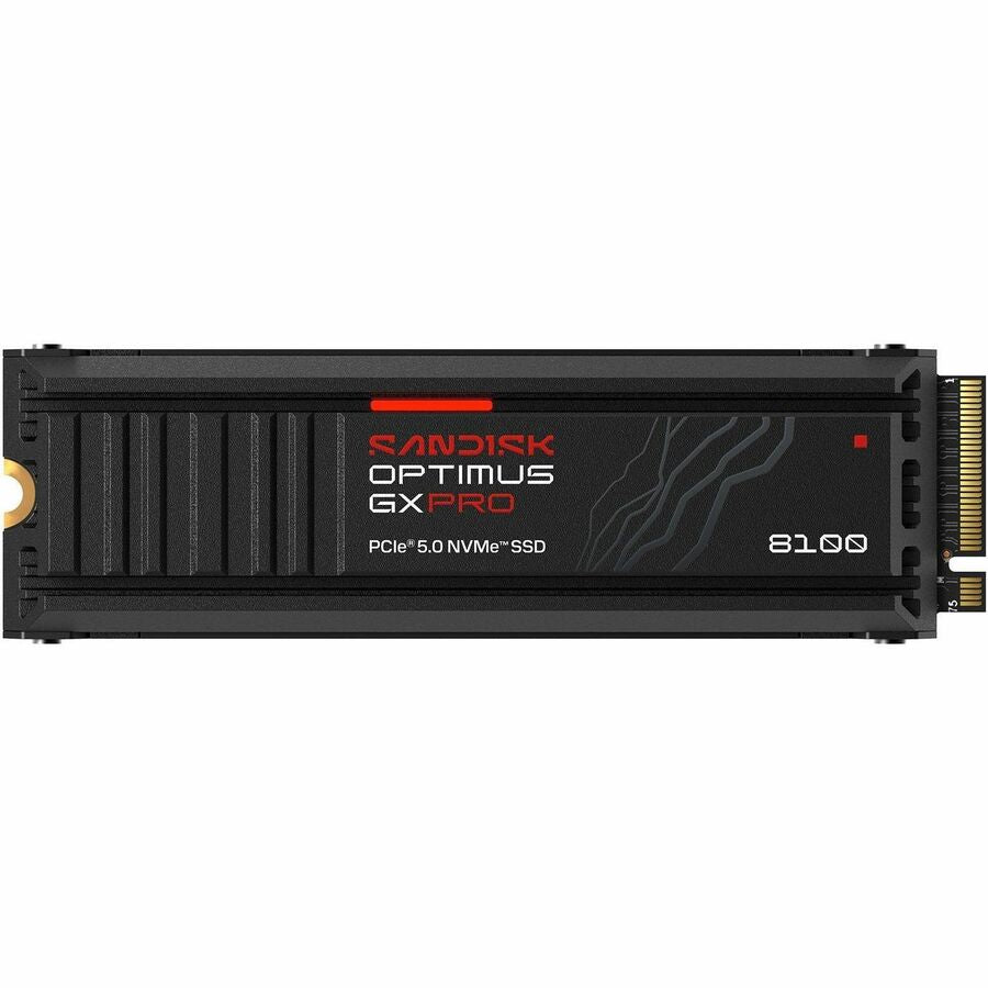 SanDisk Optimus GX PRO 8100 SDSP82800TAH-000E0 8 TB Solid State Drive - M.2 2280 Internal - PCI Express NVMe (PCI Express NVMe 5.0 x4)