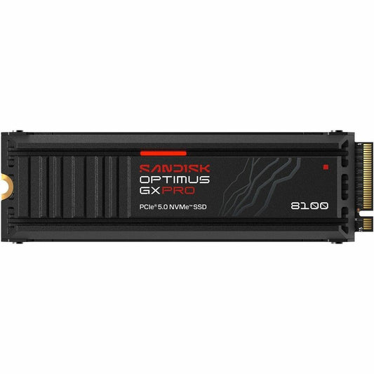SanDisk Optimus GX PRO 8100 SDSP82800TAH-000E0 8 TB Solid State Drive - M.2 2280 Internal - PCI Express NVMe (PCI Express NVMe 5.0 x4)