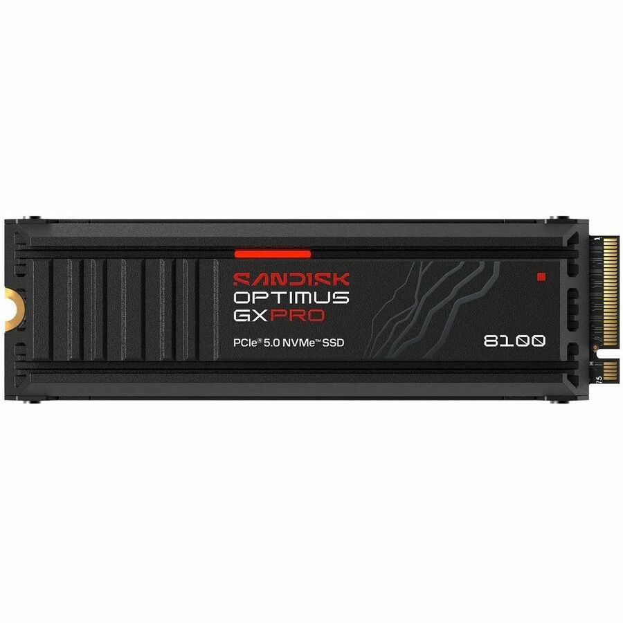 SanDisk Optimus GX PRO 8100 SDSP82400TAH-000E0 4 TB Solid State Drive - M.2 2280 Internal - PCI Express NVMe (PCI Express 5.0 x4) - Write Intensive