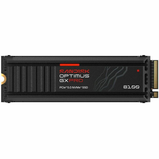 SanDisk Optimus GX PRO 8100 SDSP82400TAH-000E0 4 TB Solid State Drive - M.2 2280 Internal - PCI Express NVMe (PCI Express 5.0 x4) - Write Intensive