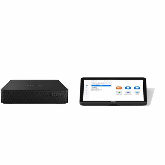 Logitech BASE Zoom Rooms (no AV) with Tap + Lenovo Core Gen 2 Ultra 7
