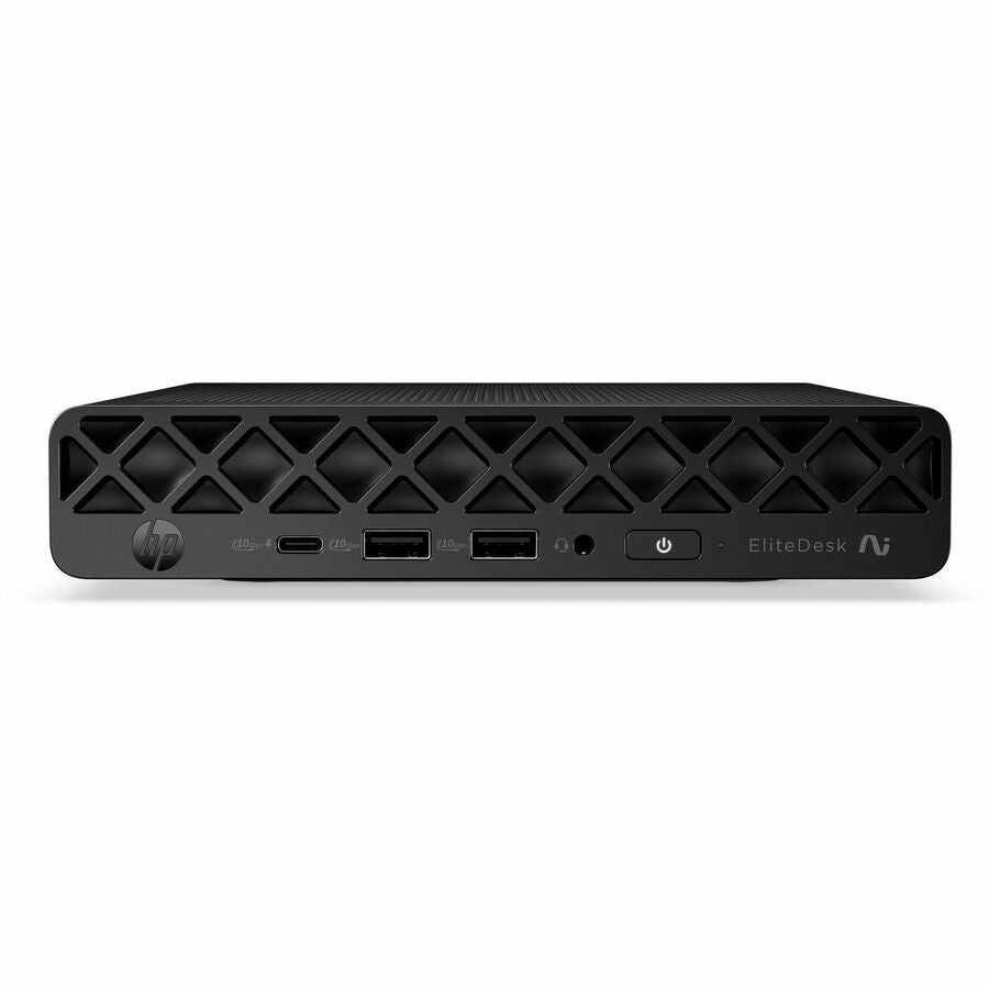 HP EliteDesk 8 G2i Desktop Computer - Intel Core Ultra 5 Series 3 335 - vPro Technology - 16 GB - 512 GB PCI Express NVMe SSD - Mini PC - Jack Black