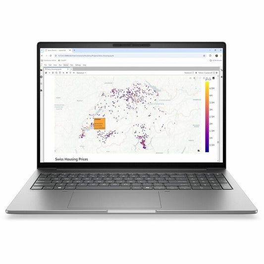 HP ZBook 8 G2i 16" Copilot+ PC Mobile Workstation - WUXGA - 60 Hz - Intel Core Ultra 7 Series 3 356H - 16 GB - 512 GB SSD - English Keyboard - Meteor Silver Aluminum