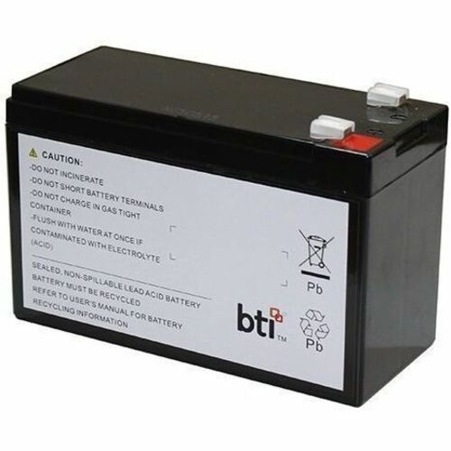 BTI RB1280A-TAA 12V 1-CELL LEAD ACID UPS BATTERY FOR CYBERPOWER CP800AVR, CP825A