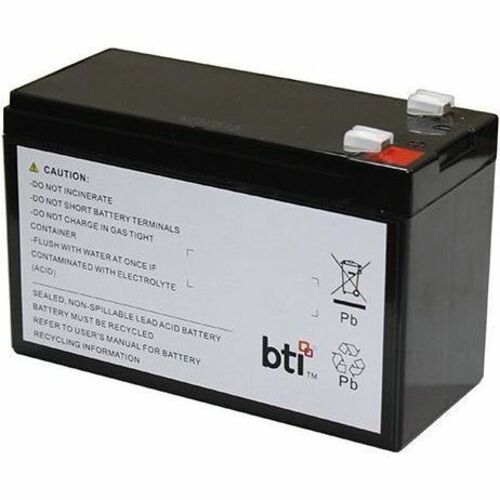 BTI APCRBC175-TAA 12V 1-CELL LEAD ACID UPS BATTERY FOR APC BACK-UPS BVK1200M2, A