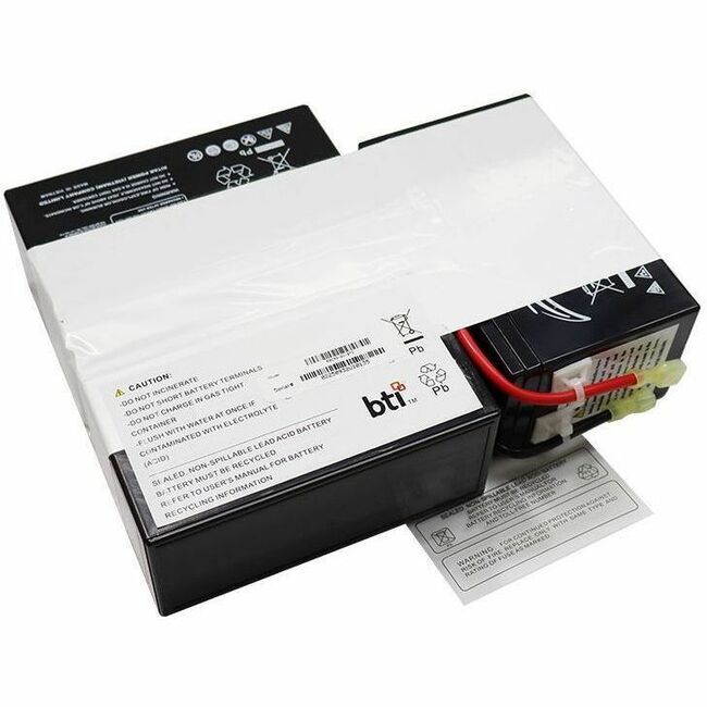BTI RBC93-2U-TAA 12V 3-CELL LEAD ACID UPS BATTERY FOR TRIPP LITE SM1500RMXL2UTAA