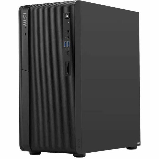 MSI PRO DP180 AI A2NVLG-1466US - Pro Desktop PC - Intel Core Ultra 7-265 - GeForce RTX 5060 - 16GB DDR5 U-DIMM - 1TB M.2 NVMe SSD - Windows 11 Pro - 3 Year Warranty