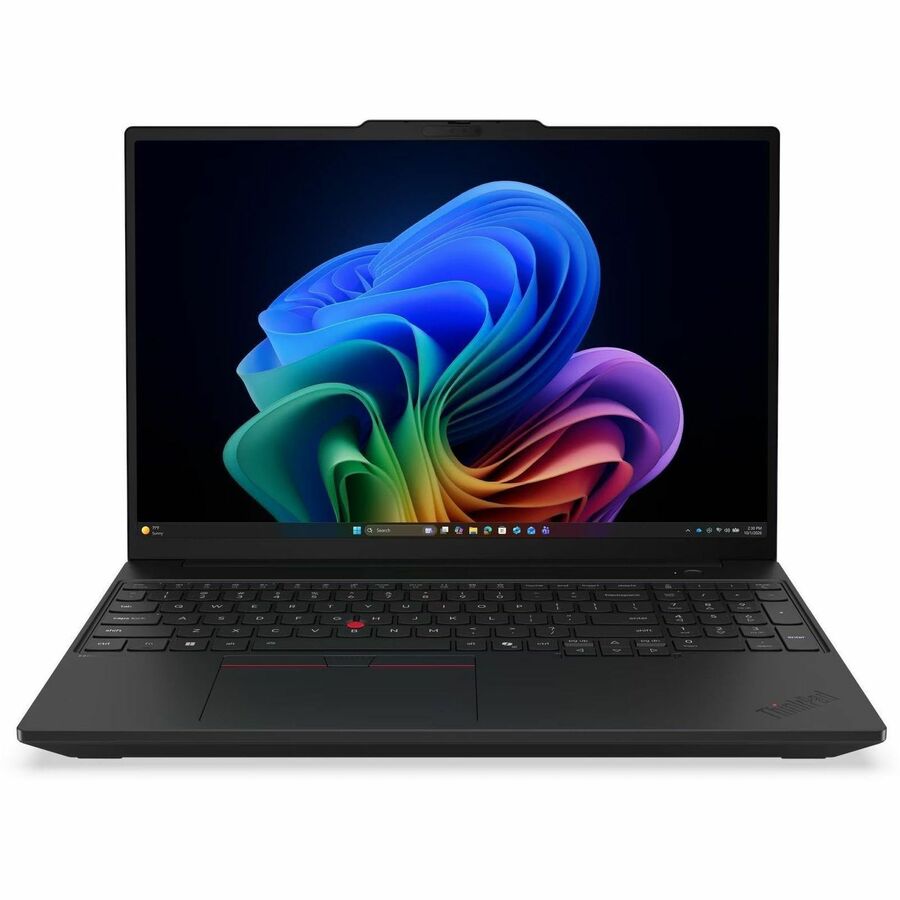 Lenovo ThinkPad T16 Gen 5 21WT0066US 16" Copilot+ PC Notebook - WUXGA - 60 Hz - Intel Core Ultra 7 Series 3 355 - 16 GB - 512 GB SSD - English Keyboard - Black
