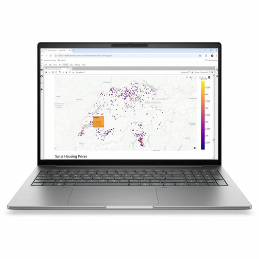 HP ZBook 8 G2i 16" Copilot+ PC Mobile Workstation - WQUXGA - 120 Hz - Intel Core Ultra 9 Series 3 386H - 64 GB - 1 TB SSD - English Keyboard - Meteor Silver Aluminum