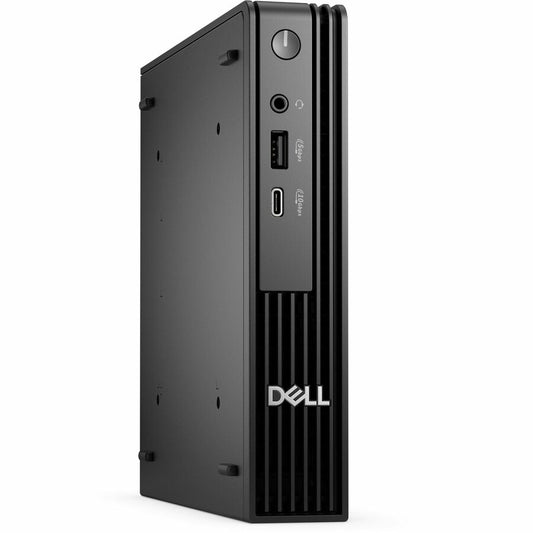 Dell Pro Micro QCM1250 Desktop Computer - Intel Core Ultra 5 Series 2 235T - 16 GB - 256 GB PCI Express NVMe 4.0 SSD - Micro PC - Black