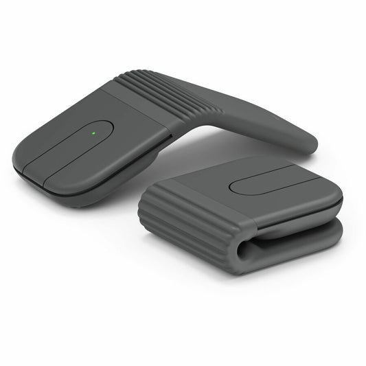 Logitech Mobi Fold for Business, Foldable Wireless Mouse with Touch Scroll, Quiet Clicks, Logi Bolt Receiver, Graphite