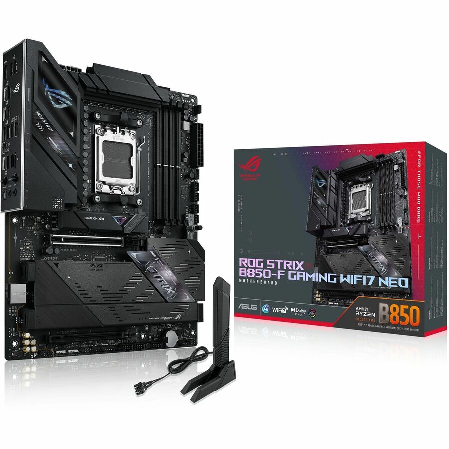 Asus ROG Strix B850-F GAMING WIFI7 NEO Gaming Desktop Motherboard - AMD B850 Chipset - Socket AM5 - ATX