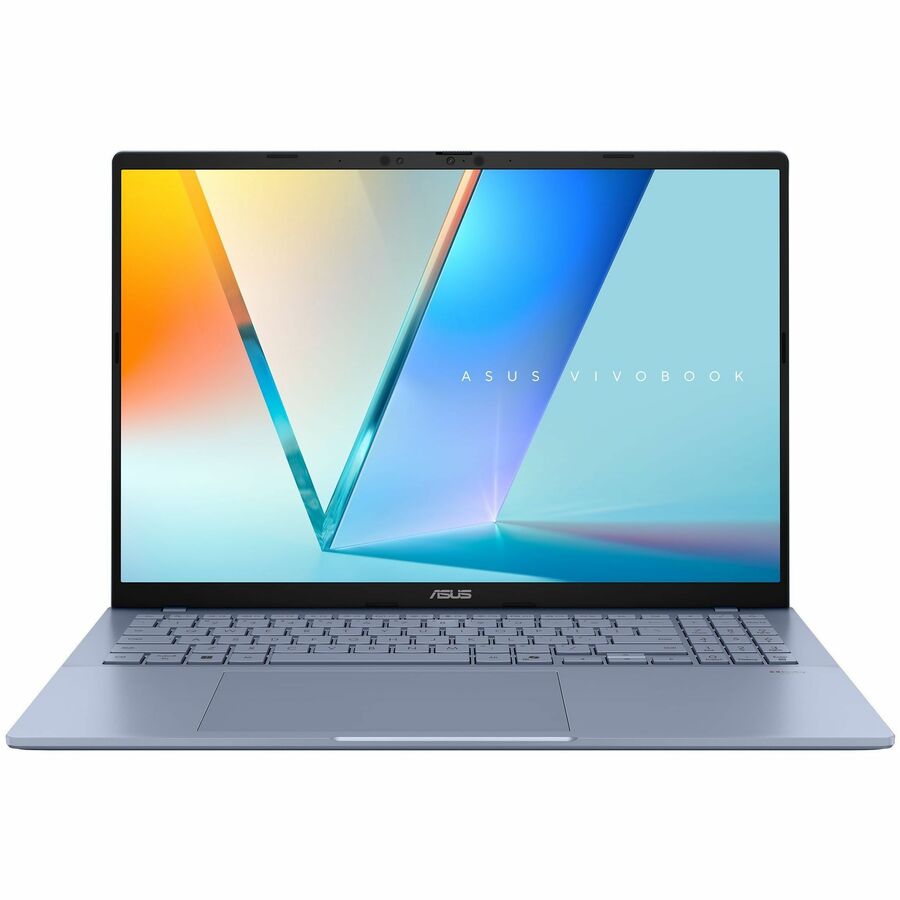 Asus Vivobook S16 S3607 S3607NA-DS79 16" Copilot+ PC Notebook - WUXGA - 60 Hz - Qualcomm Snapdragon X2 Elite X2E-88-100 - 32 GB - 1 TB SSD - Mist Blue