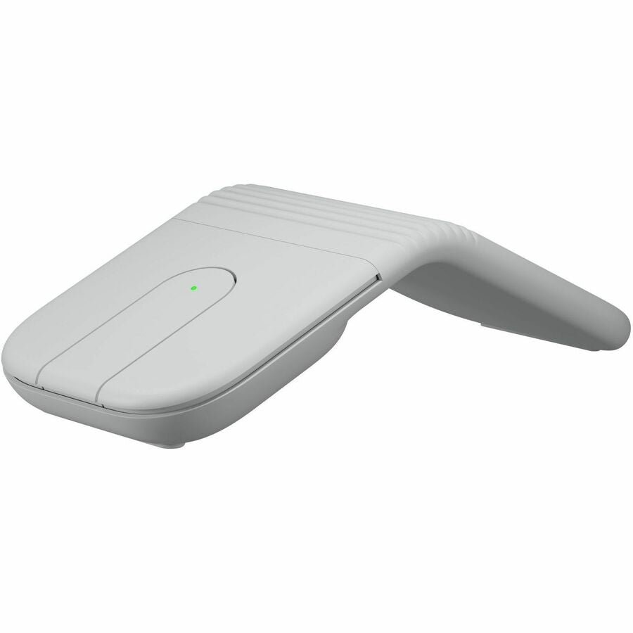 Logitech Mobi Fold, Ultra-Portable Travel Mouse, Small and Light, Touch Scroll, Quiet Clicks, 4K DPI, Bluetooth, Off-White