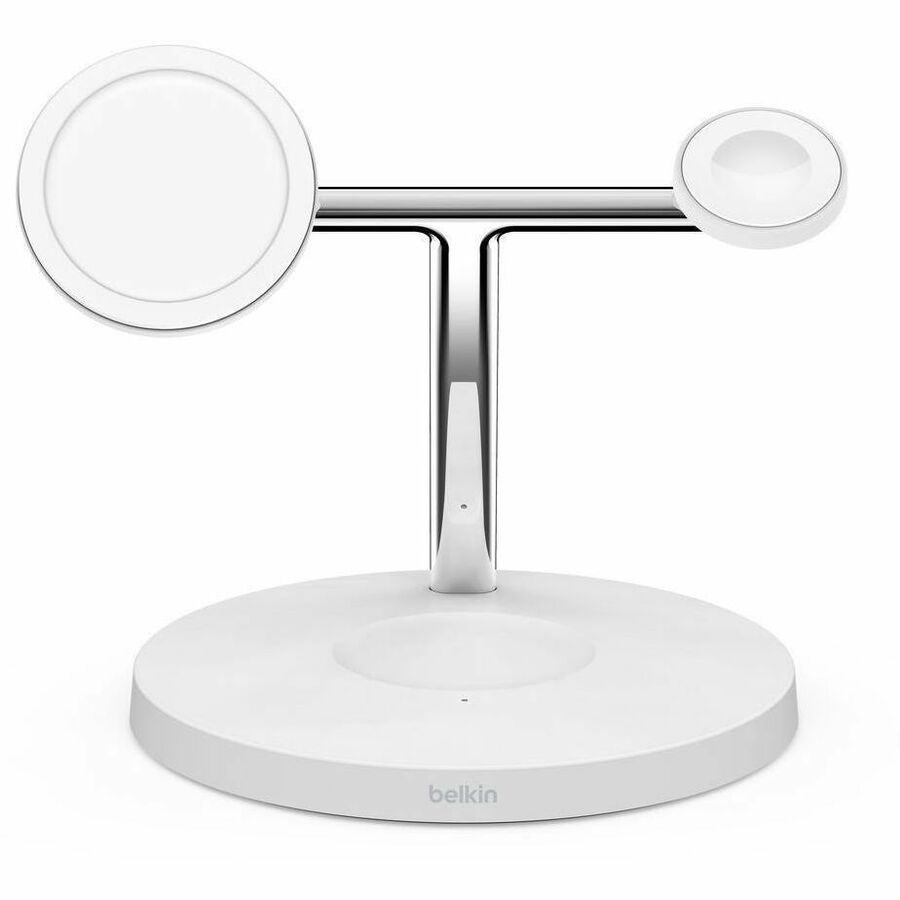 Belkin BoostCharge Pro 3-in-1 Wireless Charger with MagSafe 15W (Certified Refurbished)