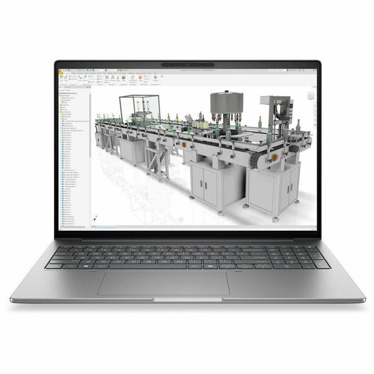 HP ZBook 8 G2i 16" Touchscreen Copilot+ PC Mobile Workstation - WUXGA - 60 Hz - Intel Core Ultra 7 Series 3 366H - 16 GB - 512 GB SSD - Smart Card Reader - Meteor Silver Aluminum