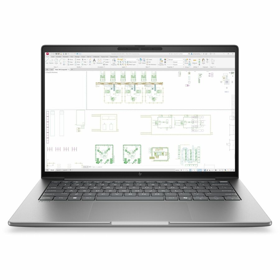 HP ZBook 8 G2i 14" Touchscreen Copilot+ PC Mobile Workstation - WUXGA - 60 Hz - Intel Core Ultra 7 Series 3 366H - 16 GB - 512 GB SSD - Smart Card Reader - Meteor Silver Aluminum