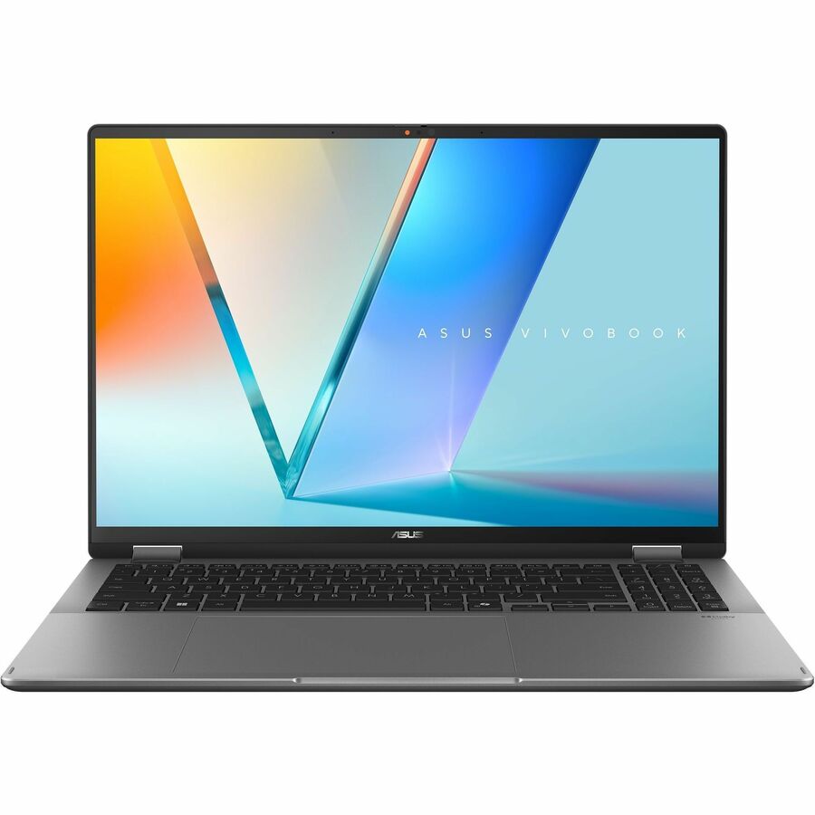 Asus Vivobook 16 Flip TP3607 TP3607AA-DS79T 16" Touchscreen Convertible Copilot+ PC 2 in 1 Notebook - WUXGA - 60 Hz - Intel Core Ultra 7 Series 3 355 - 32 GB - 1 TB SSD - Matte Gray