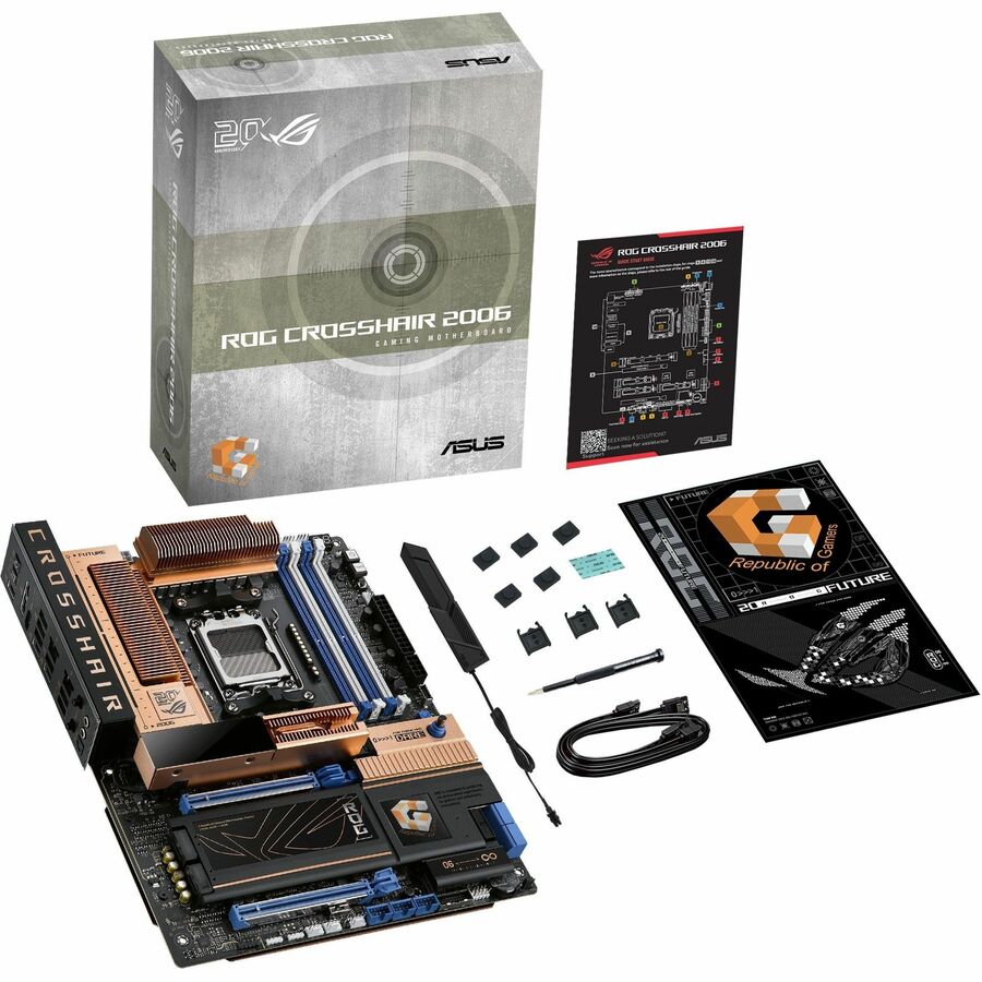 Asus ROG Crosshair 2006 AM5 ATX Gaming Desktop Motherboard - Socket AM5 - ATX