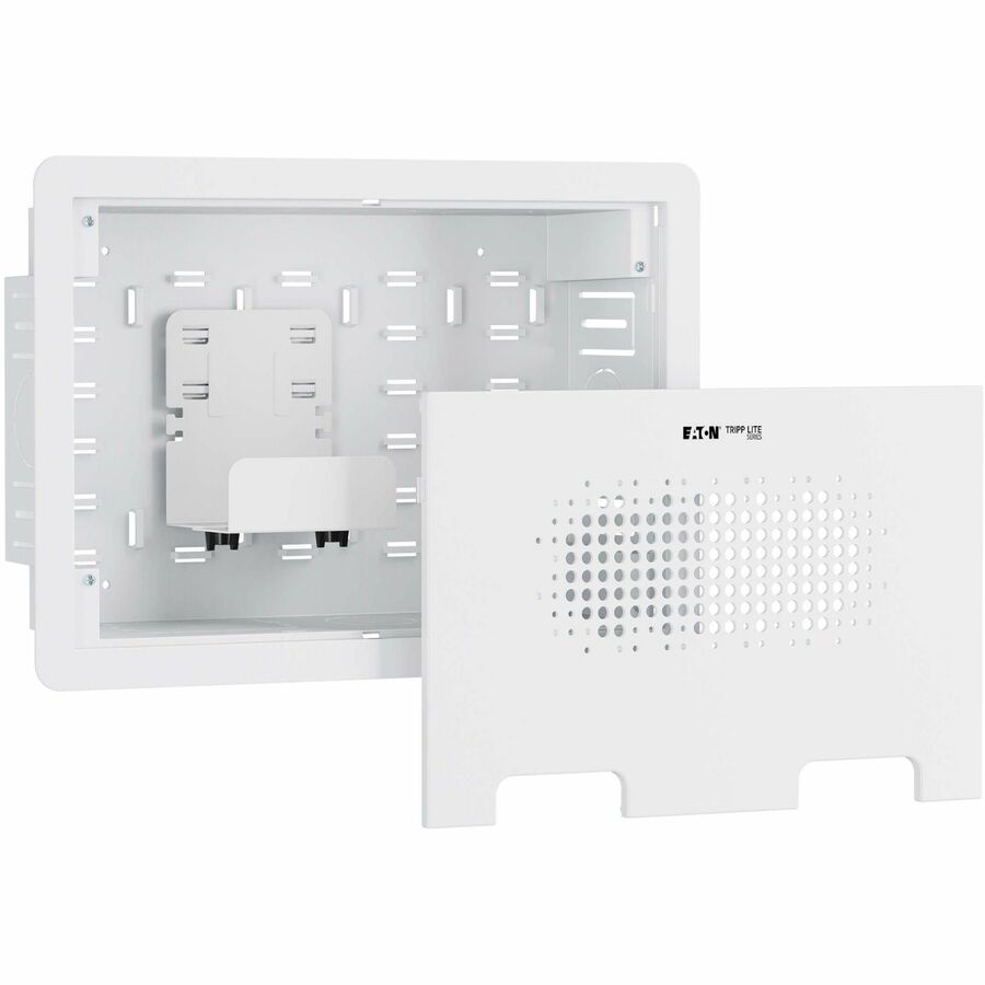 Tripp Lite series DMINWALL Wall Mount for Monitor, HDTV, Media Box, Media Player, Server, Router, Gaming Console, Flat Panel Display - White