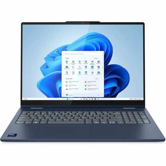 Lenovo IdeaPad 5 16IAL10 83KS001BUS 16" Touchscreen Convertible 2 in 1 Notebook - WUXGA - 60 Hz - Intel Core Ultra 7 Series 2 255U - 32 GB - 1 TB SSD - English Keyboard - Cosmic Blue