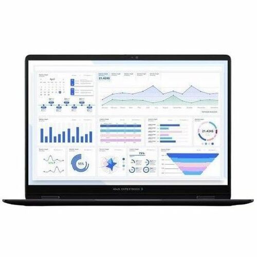 Asus ExpertBook B5 Flip G2 B5406FMA-XS54T-S 14" Touchscreen Convertible 2 in 1 Notebook - WUXGA - Intel Core 5 Series 3 320 - 16 GB - 512 GB SSD - Gentle Gray