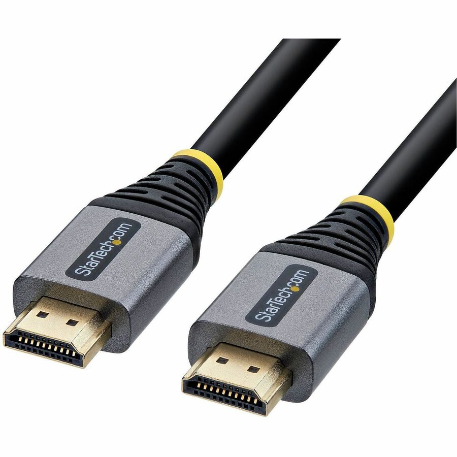 StarTech 25ft (7.6m) Premium Certified High Speed HDMI Cable, 4K 60Hz/1440p 144Hz, High-Flex HDMI 2.0 Cable with HDR10/ARC, 18Gbps