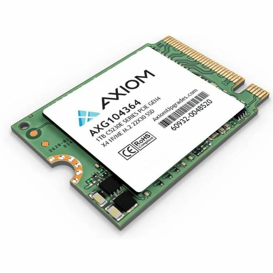 Axiom C5230e 1 TB Solid State Drive - M.2 2230 Internal - PCI Express NVMe (PCI Express NVMe 4.0 x4) - TAA Compliant