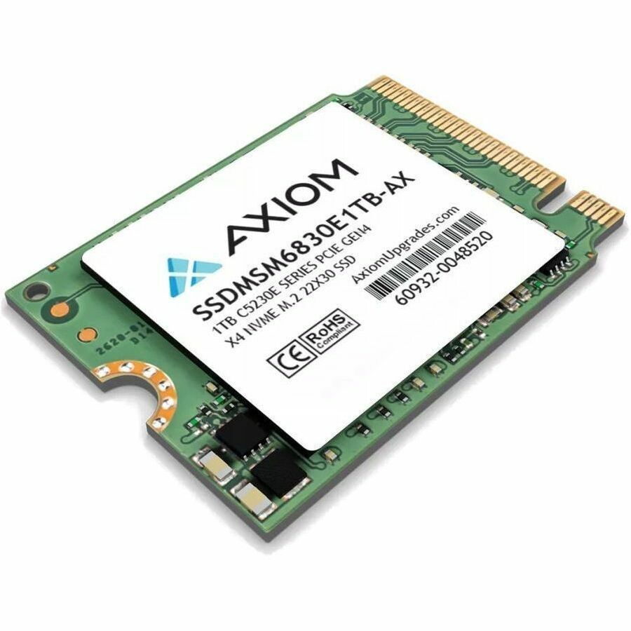 Axiom C5230e 1 TB Solid State Drive - M.2 2230 Internal - PCI Express NVMe (PCI Express NVMe 4.0 x4) - TAA Compliant