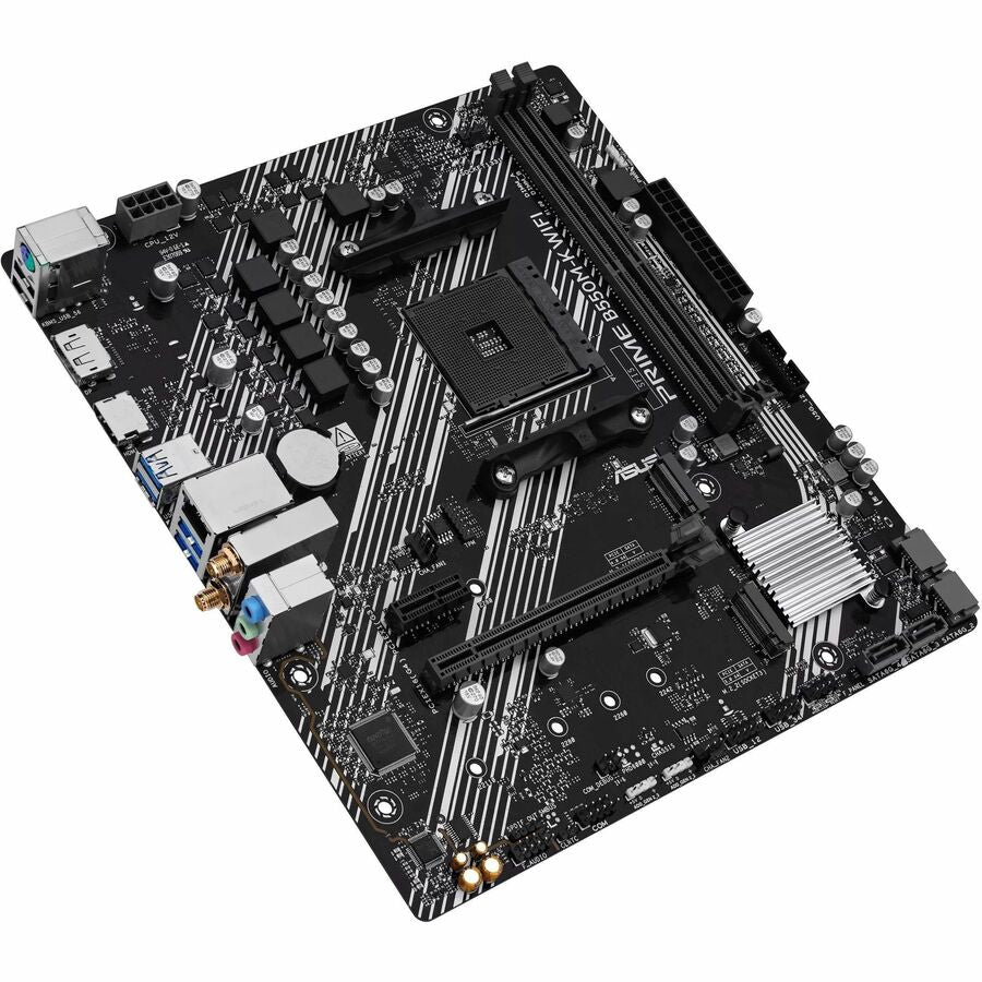 Asus Prime PRIME B550M-K WIFI Desktop Motherboard - AMD B550 Chipset - Socket AM4 - Micro ATX