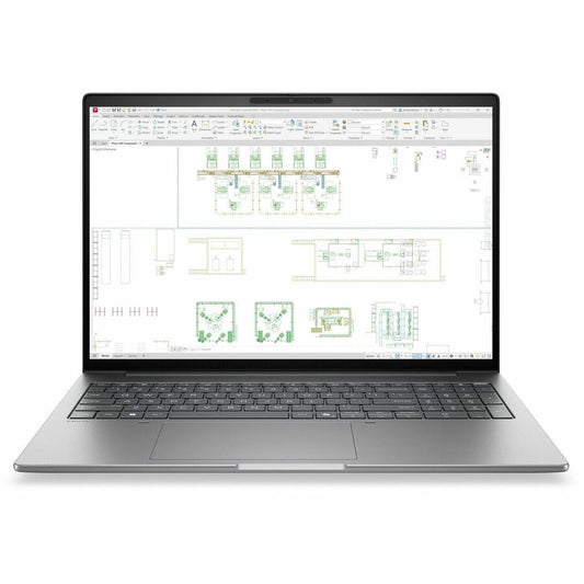HP ZBook 8 G2i 16" Touchscreen Copilot+ PC Mobile Workstation - WUXGA - 60 Hz - Intel Core Ultra 5 Series 3 338H - 32 GB - 1 TB SSD - English Keyboard - Meteor Silver Aluminum