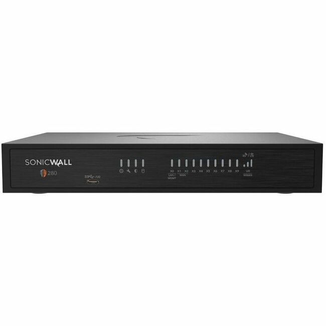 SonicWall TZ280 Network Security/Firewall Appliance