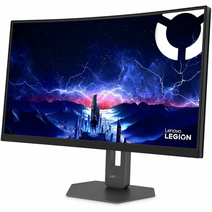 Legion 27Q-2c 27" Class WQHD Curved Screen LED Monitor - 16:9 - Eclipse Black