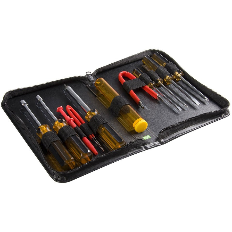 StarTech 11 Piece PC Computer Tool Kit with Carrying Case, TAA
