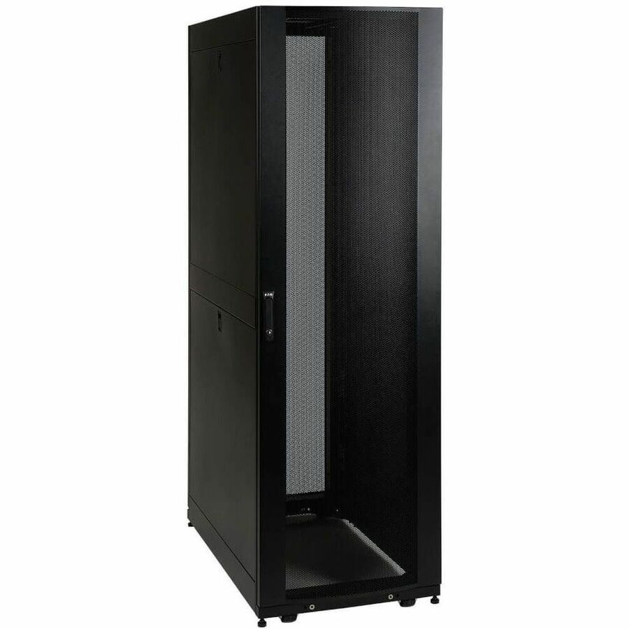 Tripp Lite by Eaton SmartRack 42U Standard-Depth Rack Enclosure Cabinet with Doors and Side Panels