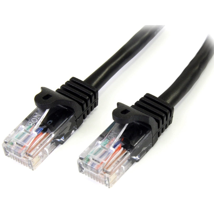 StarTech Snagless Cat5e UTP Patch Cable - RJ-45 (M) - RJ-45 (M) - 100 ft - UTP - ( CAT 5e ) - black